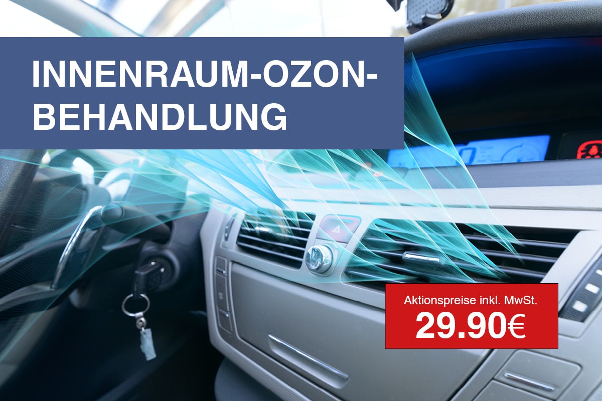 OZON-GERUCHSBEHANDLUNG FÜR ALLE PKW